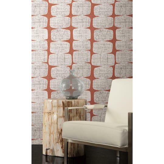 RoomMates Mid-Century Beads Peel & Stick Wallpaper